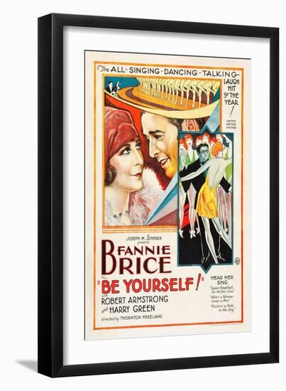 Be Yourself!, 1930-null-Framed Giclee Print