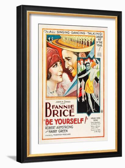 Be Yourself!, 1930-null-Framed Giclee Print