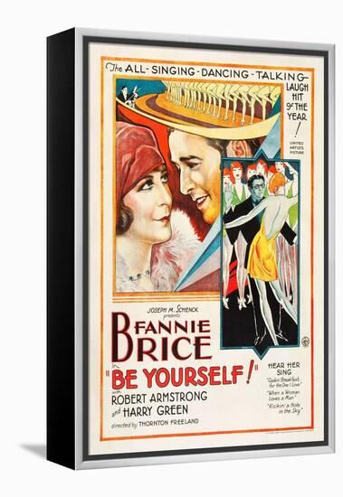 Be Yourself!, 1930-null-Framed Premier Image Canvas