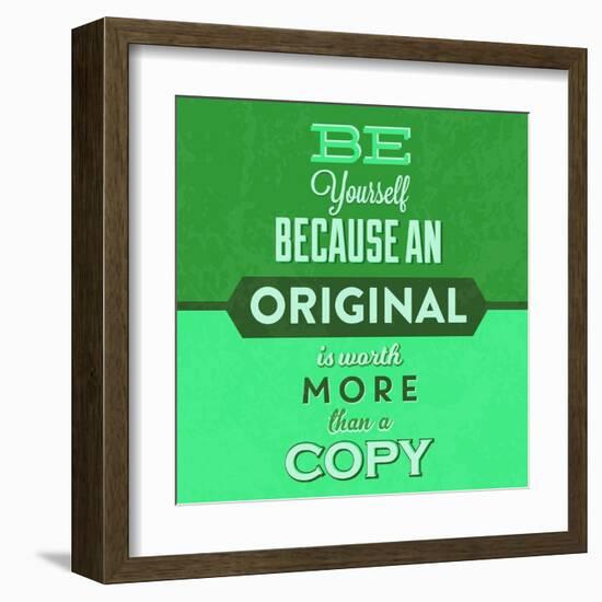 Be Yourself 1-Lorand Okos-Framed Art Print