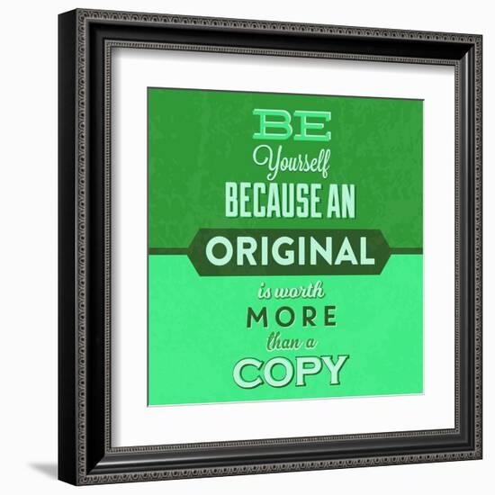 Be Yourself 1-Lorand Okos-Framed Art Print