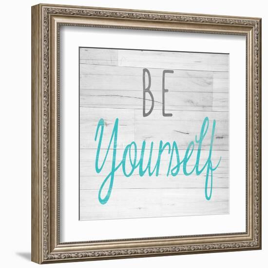 Be Yourself Square-SD Graphics Studio-Framed Art Print