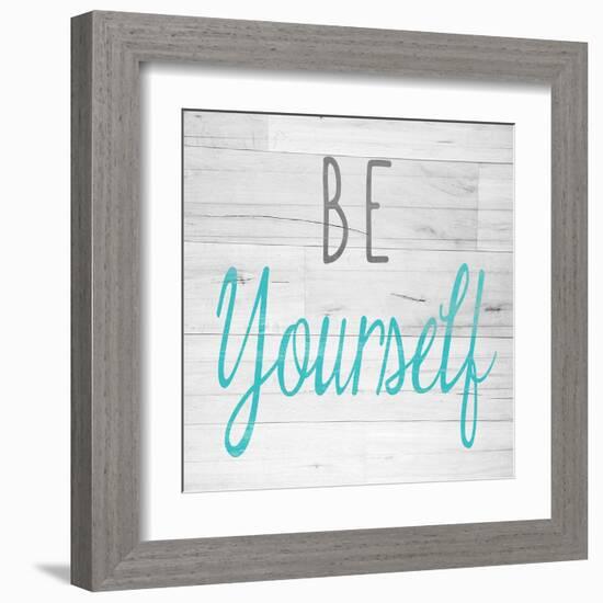 Be Yourself Square-SD Graphics Studio-Framed Art Print