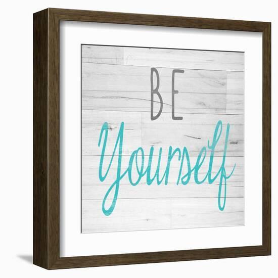 Be Yourself Square-SD Graphics Studio-Framed Art Print