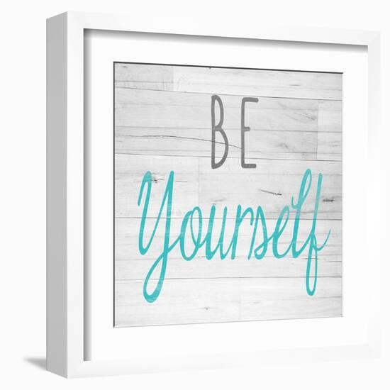 Be Yourself Square-SD Graphics Studio-Framed Art Print