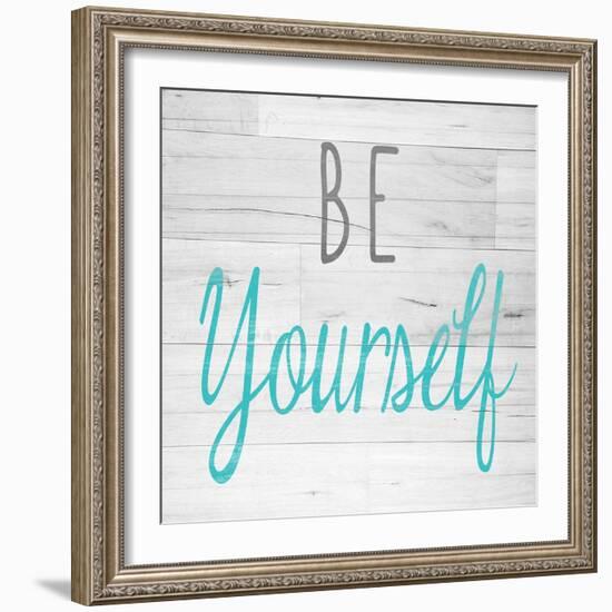 Be Yourself Square-SD Graphics Studio-Framed Art Print