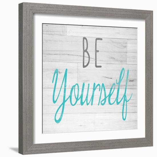 Be Yourself Square-SD Graphics Studio-Framed Art Print