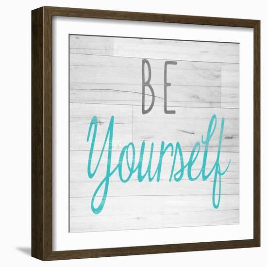 Be Yourself Square-SD Graphics Studio-Framed Art Print