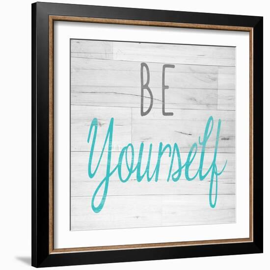 Be Yourself Square-SD Graphics Studio-Framed Art Print