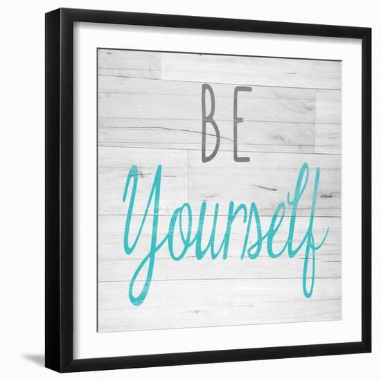 Be Yourself Square-SD Graphics Studio-Framed Art Print