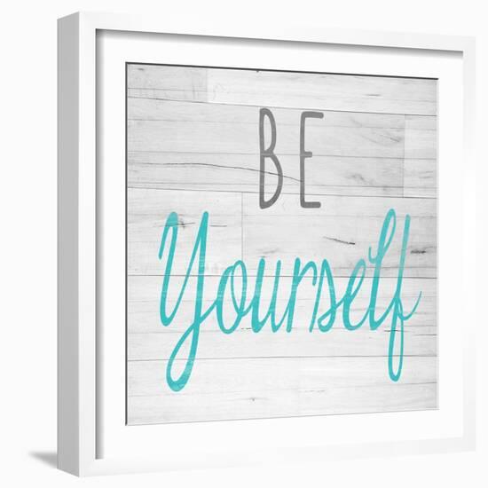 Be Yourself Square-SD Graphics Studio-Framed Art Print