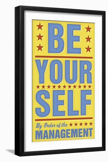 Be Yourself-John Golden-Framed Art Print