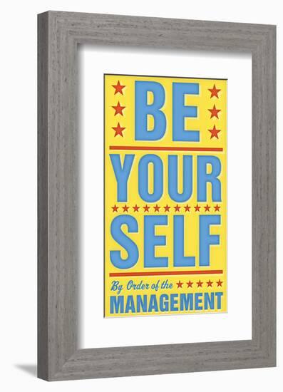 Be Yourself-John Golden-Framed Art Print