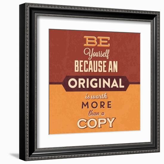 Be Yourself-Lorand Okos-Framed Art Print