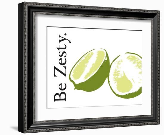 Be Zesty-Tenisha Proctor-Framed Art Print