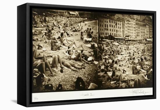 Beach 1, Italy-Theo Westenberger-Framed Premier Image Canvas