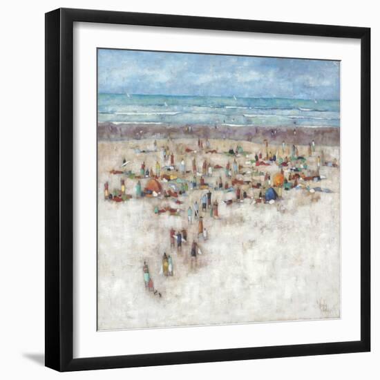 Beach 2-Wendy Wooden-Framed Giclee Print