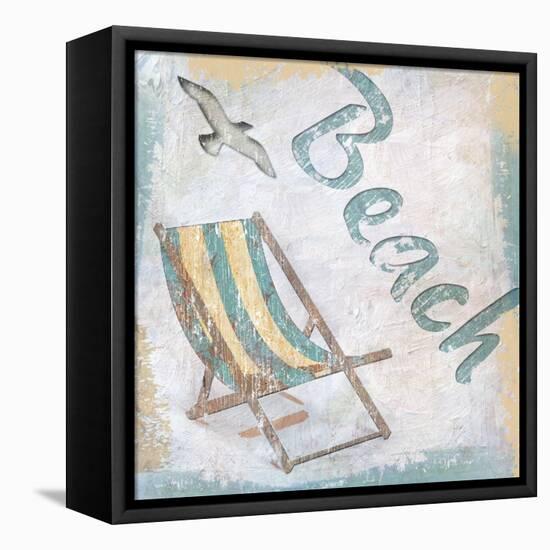 Beach 2-Karen Williams-Framed Premier Image Canvas