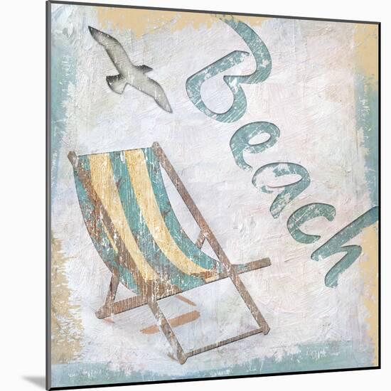 Beach 2-Karen Williams-Mounted Giclee Print