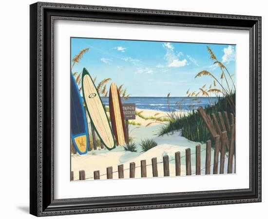 Beach Access-Scott Westmoreland-Framed Art Print