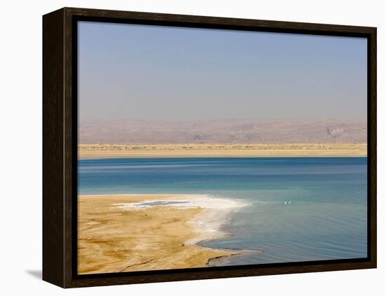 Beach Along the Dead Sea, Jordan-Keren Su-Framed Premier Image Canvas
