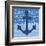 Beach Anchor-Lauren Gibbons-Framed Art Print