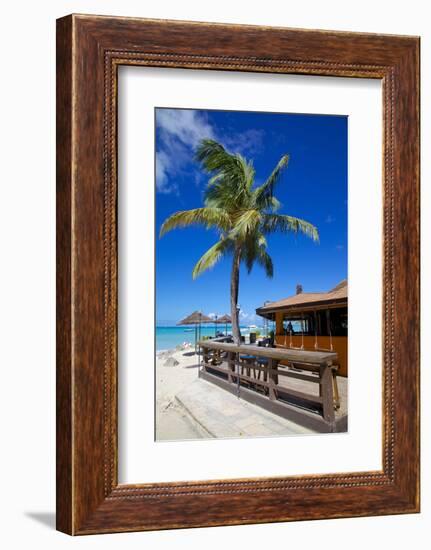 Beach and Beach Bar-Frank Fell-Framed Photographic Print