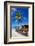 Beach and Beach Bar-Frank Fell-Framed Photographic Print