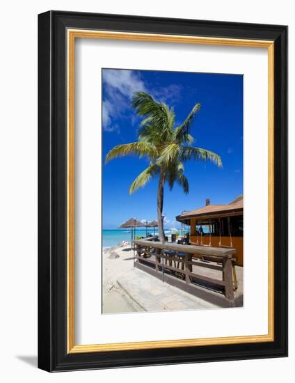 Beach and Beach Bar-Frank Fell-Framed Photographic Print