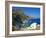 Beach and Church, Agia Anna, Amorgos, Cyclades, Aegean, Greek Islands, Greece, Europe-Tuul-Framed Photographic Print