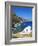 Beach and Church, Agia Anna, Amorgos, Cyclades, Aegean, Greek Islands, Greece, Europe-Tuul-Framed Photographic Print