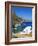 Beach and Church, Agia Anna, Amorgos, Cyclades, Aegean, Greek Islands, Greece, Europe-Tuul-Framed Photographic Print