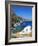 Beach and Church, Agia Anna, Amorgos, Cyclades, Aegean, Greek Islands, Greece, Europe-Tuul-Framed Photographic Print