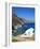 Beach and Church, Agia Anna, Amorgos, Cyclades, Aegean, Greek Islands, Greece, Europe-Tuul-Framed Photographic Print