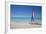 Beach and Hobie Cat-Frank Fell-Framed Photographic Print