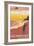 Beach and Kites - Gearhart, Oregon-Lantern Press-Framed Art Print