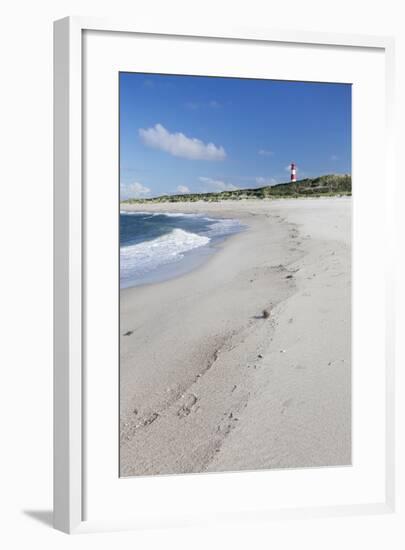 Beach and Lighthouse List Ost-Markus Lange-Framed Photographic Print