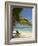 Beach and Lounger, Plantation Island Resort, Malolo Lailai Island, Mamanuca Islands, Fiji-David Wall-Framed Photographic Print