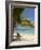 Beach and Lounger, Plantation Island Resort, Malolo Lailai Island, Mamanuca Islands, Fiji-David Wall-Framed Photographic Print