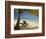 Beach and Lounger, Plantation Island Resort, Malolo Lailai Island, Mamanuca Islands, Fiji-David Wall-Framed Photographic Print