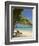 Beach and Lounger, Plantation Island Resort, Malolo Lailai Island, Mamanuca Islands, Fiji-David Wall-Framed Photographic Print