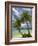 Beach and Palm Trees, Plantation Island Resort, Malolo Lailai Island, Mamanuca Islands, Fiji-David Wall-Framed Photographic Print