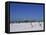 Beach and Pier, Clearwater Beach, Florida, United States of America, North America-Fraser Hall-Framed Premier Image Canvas