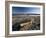 Beach and Sea at Dusk, Alnmouth, Northumberland, England, United Kingdom-Lee Frost-Framed Photographic Print