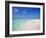 Beach and Sea, Maldives, Indian Ocean, Asia-Sakis Papadopoulos-Framed Photographic Print