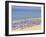 Beach and Sunshades on Beach at Giorgioupolis, Crete, Greek Islands, Greece, Europe-Guy Thouvenin-Framed Photographic Print