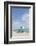 Beach Area at the '44 St', Dumbrella and Loungers, Atlantic Ocean, Miami South Beach, Florida, Usa-Axel Schmies-Framed Photographic Print