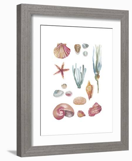 Beach Assortment-Sandra Jacobs-Framed Giclee Print