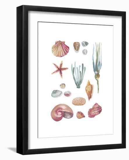 Beach Assortment-Sandra Jacobs-Framed Giclee Print