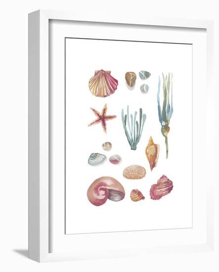 Beach Assortment-Sandra Jacobs-Framed Giclee Print